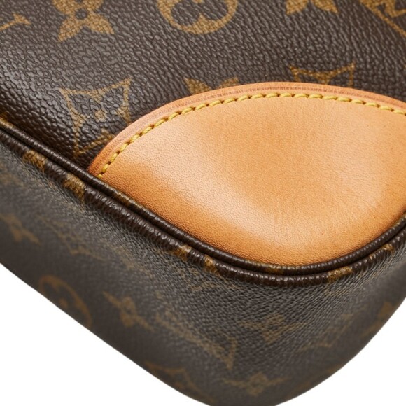 LOUIS VUITTON Brown Monogram Leather Boulogne 30 Shoulder Bag - Picture 5 of 13